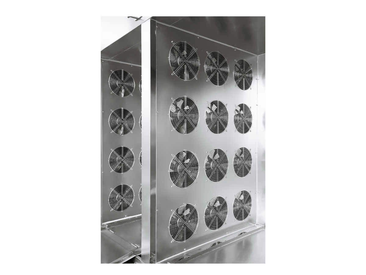2 Trolley / 60 - 120 Tray / 17.7 - 35.3m² Total tray area
