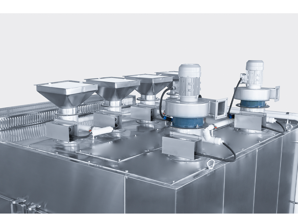 8 Trolley / 240 - 480 Tray / 70.7 - 141.3m² Total tray area