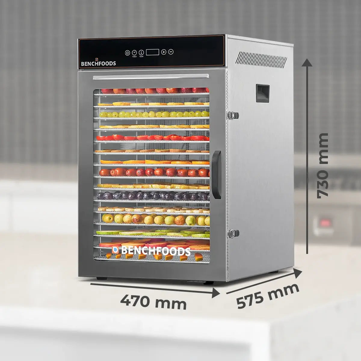 1 Zone / 16 Tray / 2.56m² Tray Area